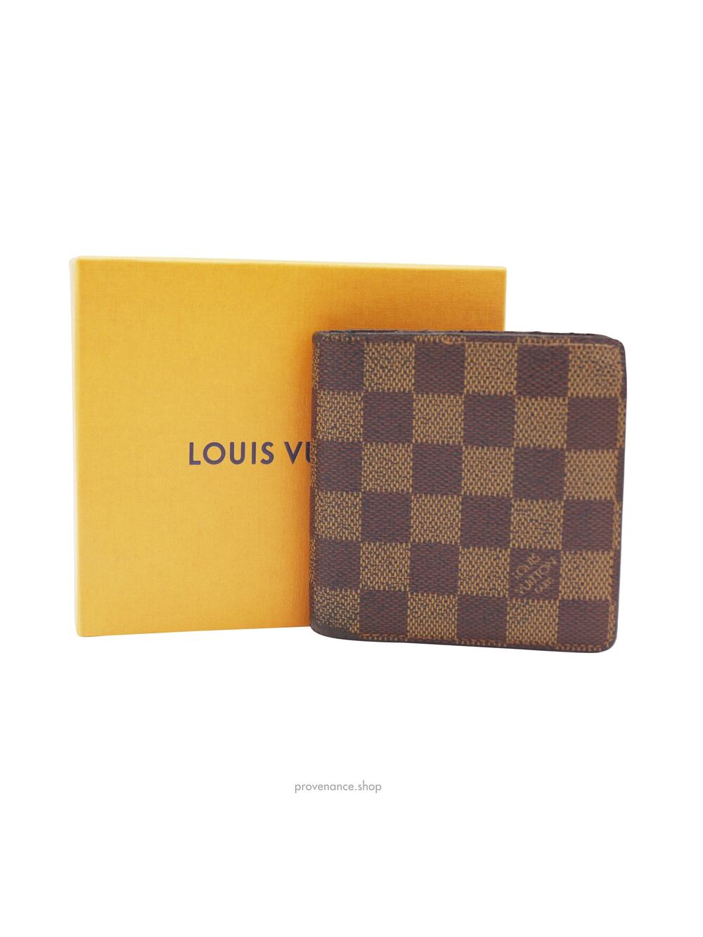 🔴 Louis Vuitton Centenaire Edition Marco Wallet - Damier Ebene